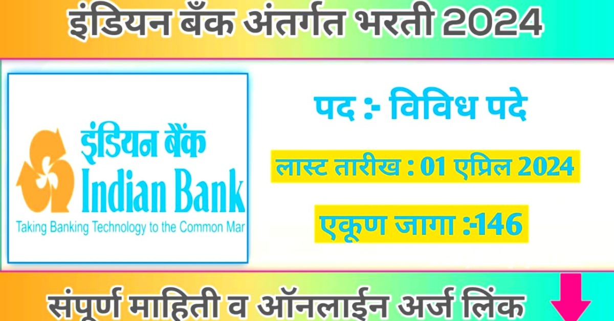 Indian Bank Recruitment 2024