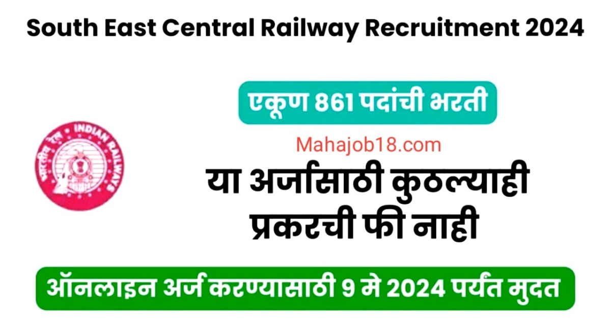 SECR Nagpur Apprentice Recruitment 2024